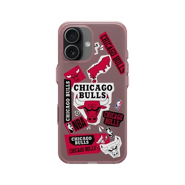 iPhone 17 Clear (相機按鈕) 晶醺玫 - NBA - 拼貼系列-芝加哥公牛 Chicago Bulls - Collage