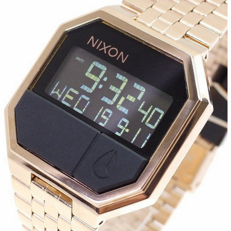 腕時計 レディース腕時計 ニクソン Nixon 腕時計 レディース A1587 クォーツ ブラック ピンクゴールド ステンレス ケース ステンレス ベルト 通販 Lineポイント最大0 5 Get Lineショッピング