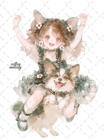 原創貼紙 no.7366 人物貼紙 原創貼紙 人物貼紙 女孩貼紙 原創人物貼紙