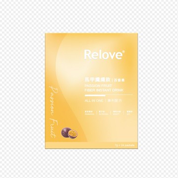 Relove｜馬甲纖纖飲｜三款口味｜百香果 24包/7克