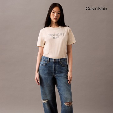 【Calvin Klein】 CK 90 年代寬鬆牛仔褲_藍色