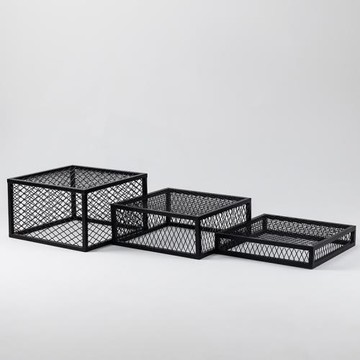 底座臺藝道具展示臺展示網格模特鐵流水方形服裝店服裝陳列地臺鞋