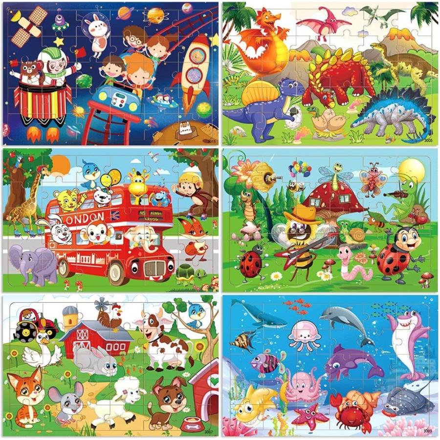 Buy BITFEEX Wooden Puzzle Set Wooden Toys for Kids 3 + Jigsaw Puzzles for  Adults Online at Best Prices in India - JioMart.