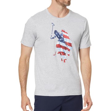 U.S. POLO 男排汗速乾小馬球衫