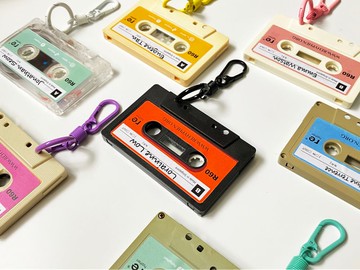 卡帶書包掛飾 潮吊飾 鑰匙扣 聖誕客制禮物