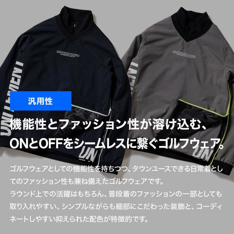 ゴルフウェア メンズ ゴルフ ウェア アウター ジャケット 上着 長袖 ウインドブレーカー 秋 冬 L XL unitement ユナイトメント 通販  LINEポイント最大0.5%GET LINEショッピング