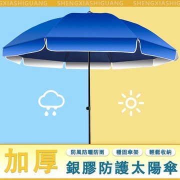 現貨 戶外大雨傘 圓形擺攤傘 遮陽太陽傘 庭院傘 防曬傘 沙灘傘 圓形防曬遮陽傘 廣告傘
