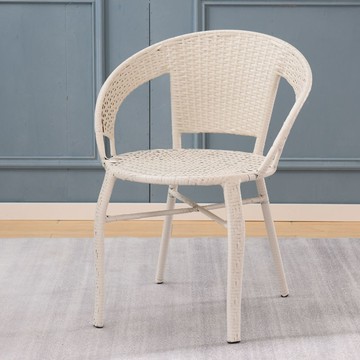 藤編椅陽台小藤椅子單人扶手靠背椅編織家用書桌休閒戶外椅子