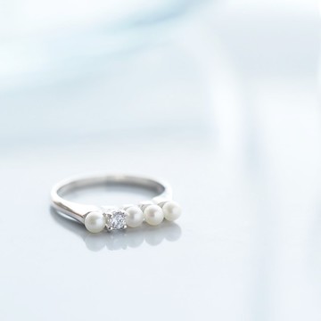 珍珠貝戒指 925銀