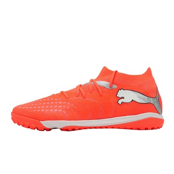 Puma 足球鞋 Future 9 Match TT 男鞋 橘 針織 人工草皮 運動鞋 108906-01