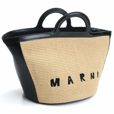 日本製 2ウェイ マルニ MARNI カゴバッグ TROPICALIA (80502381) - バッグ