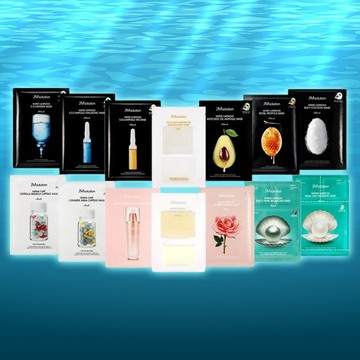 韓國JMsolution 補水／水光絲滑白蠶絲／亮白安瓶急救／補水保濕／玻尿酸 JM面膜【三哥嚴選】D181061 x