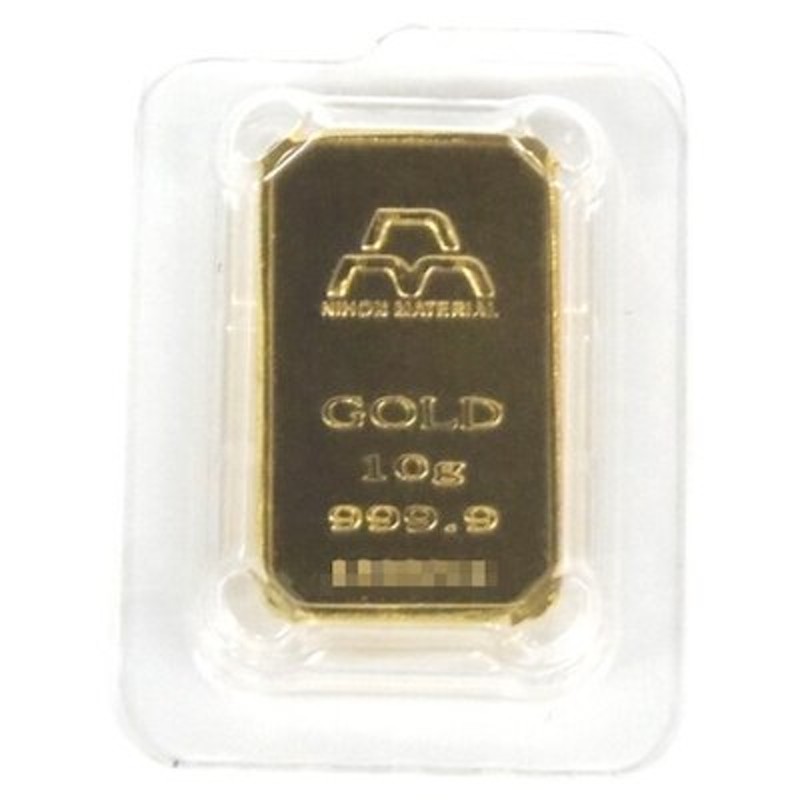 日本マテリアル 純金 24金 インゴット 10ｇ ゴールドバー ingot(52408) 通販 LINEポイント最大1.0%GET |  LINEショッピング