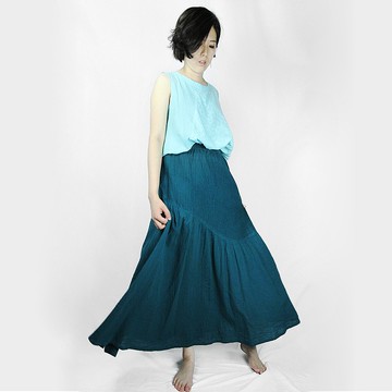 【聲聲慢】收身線條剪接A字長裙