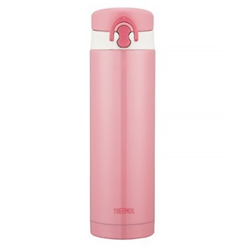 THERMOS 膳魔師 不鏽鋼真空保溫瓶 - 500ml 型號 JNF-500-PCH SUS304不鏽鋼  粉桃歐蕾  1個