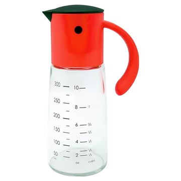 Quasi 波里尼自動開蓋油壺 紅 300ml  1入