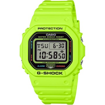 CASIO 卡西歐 G-SHOCK 致敬運動員 方型手錶 電子錶 DW-5600EP-9