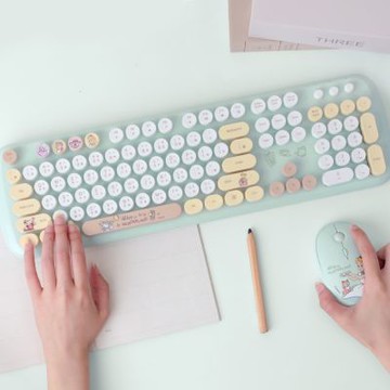 Norns 迪士尼愛麗絲無線鍵盤滑鼠組