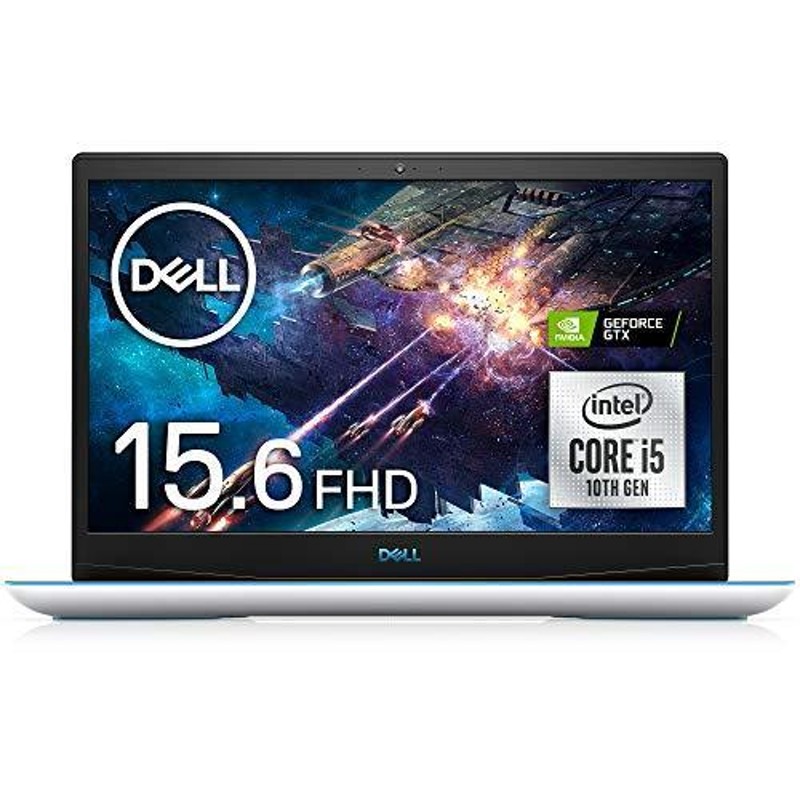 Dell デル ゲーミングノートパソコン Dell G3 15 3500 ホワイト Win10 ...