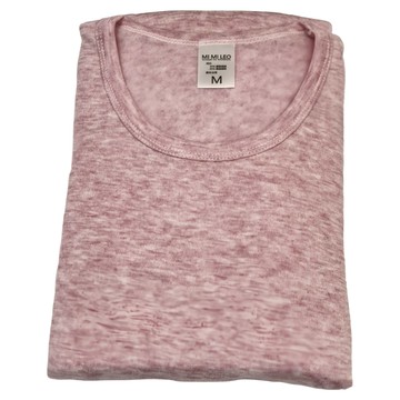 MI MI LEO 超舒適保暖刷毛居家保暖衣  M  櫻花粉