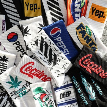 襪子男款中筒春夏季長襪ins潮流街頭防臭男士運動學生長筒籃球襪