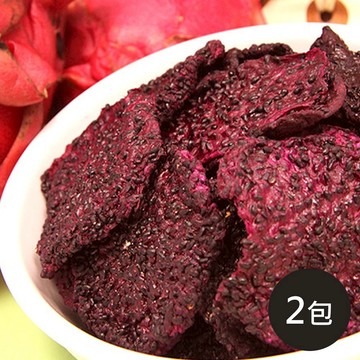 [追劇零嘴]《美佐子》無糖火龍果乾(每包70g，共2包)