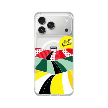 iPhone 17 Pro Max ClearX (MagSafe 兼容) 晶透白 - Le Tour de France - The Finish Line