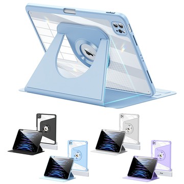 磁吸支架二合一 可旋轉分拆保護殼 apple 第七代 ipad mini7 8.3吋 皮套 保護套