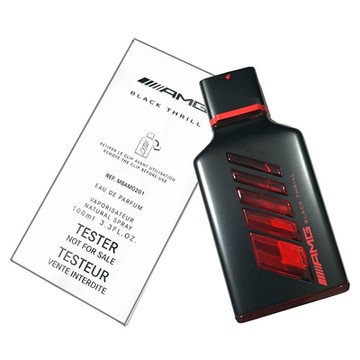 Mercedes-Benz Amg Black Thrill 極速黑淡香精100ml Tester 包裝 (原廠公司貨)