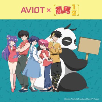 AVIOT X《亂馬½》聯名款耳機 TE-Q3-RNM 真無線藍牙耳機｜官方授權