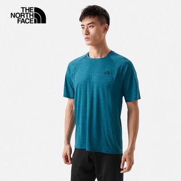 The North Face M BRIDGER NEW S/S SHIRT – AP 男 短袖上衣 藍