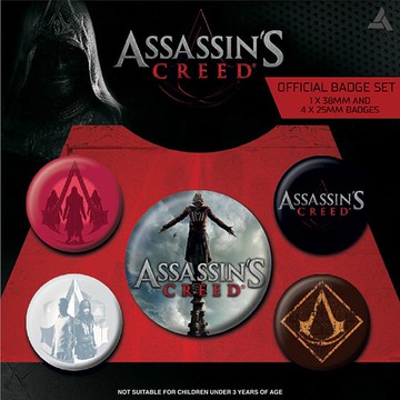 【刺客教條】ASSASSINS CREED 進口徽章組