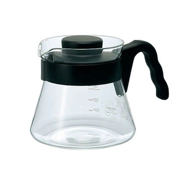 HARIO 【 V60好握系列】01黑色咖啡分享壺450ml [VCS-01B]