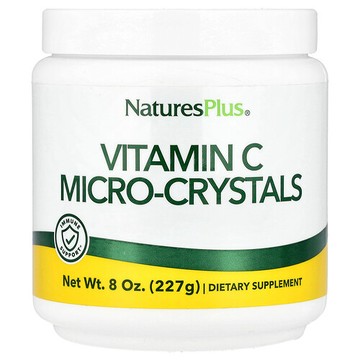 NaturesPlus, 維生素 C 微晶體，8 盎司（227 克）