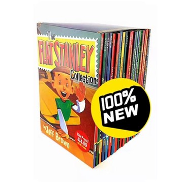 【查德書境】紙片人 斯坦利的冒險遊戲 Flat Stanley's Adventures 21本