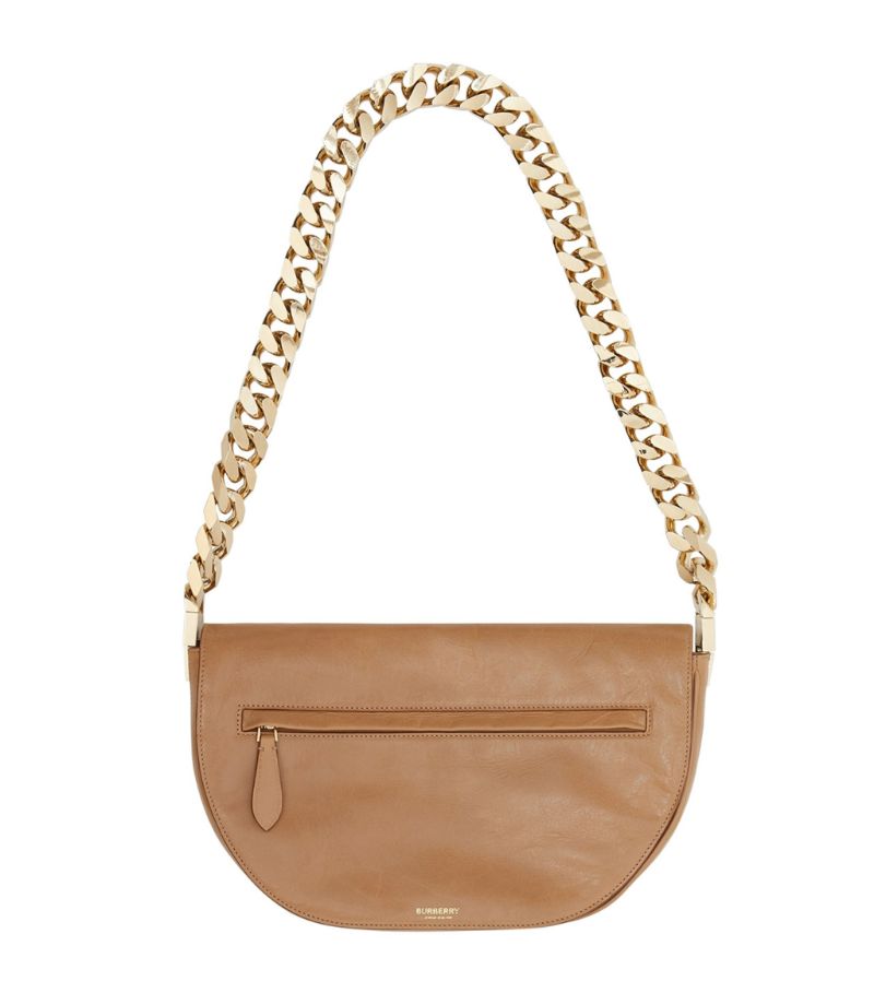 Burberry Medium Leather Olympia Shoulder Bag