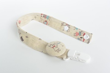 手感布包釦奶嘴鍊 - 音樂課