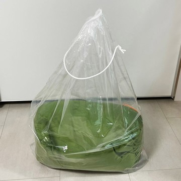 束口塑膠袋 85 x 70cm  透明色  10個