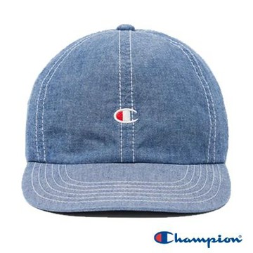 Champion 官方直營 中性 小C刺繡棒球帽-藍色(C8-B706C-736)