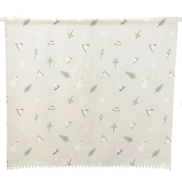 【DECO HOME商品】迷你窗簾 長尾山雀 SHIMAENAGA NG08 100×90(DH) NITORI宜得利家居