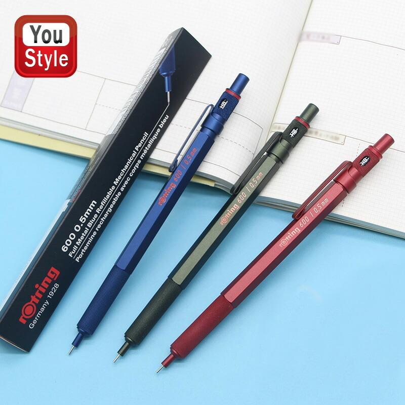 限定品ロットリング ROTRING  ペンシル 製図用 2019限定品 600 0.5mm 0.7mm アイアンブルー   カモフラージュグリーン   マダーレッド