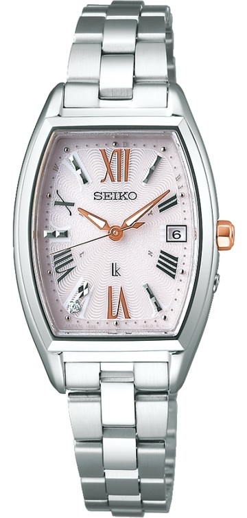 SEIKO 精工錶 LUKIA 系列 太陽能 慾望巴黎電波腕錶 1B32-0AA0F(SSVW167J)-28mm-白面鋼帶【刷卡回饋 分期0利率】【APP下單點數13倍送】