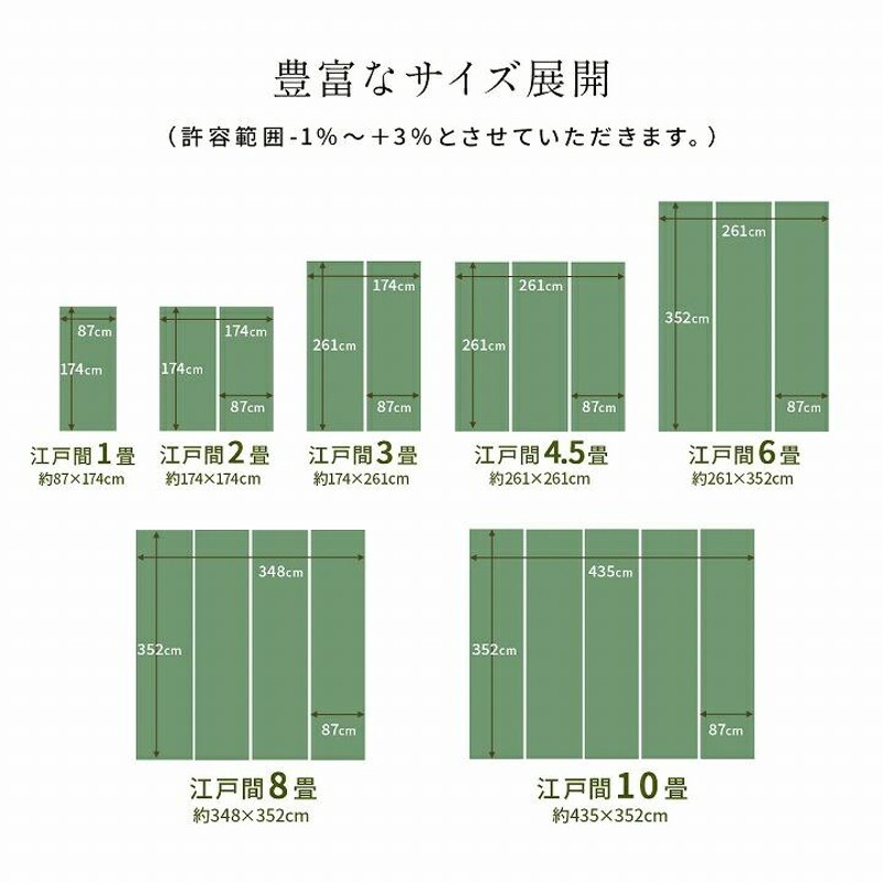 ラグ 冬用 カーペット 10畳 撥水 洗える 防ダニ おしゃれ 日本製 い草