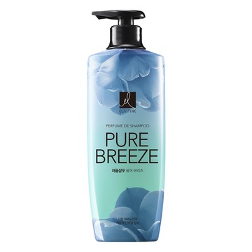 ELASTINE 伊絲婷 Pure Breeze 香水洗髮精 17種胺基酸 長效持香 植物萃取  600ml  1瓶