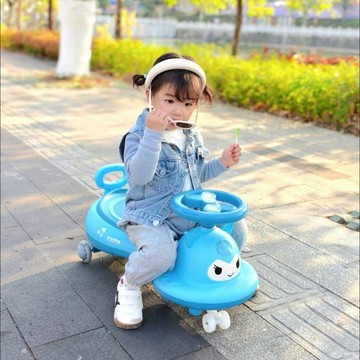 🔥 貝兒優選商品🔥 新款庫洛米兒童扭扭車 寶寶溜溜搖擺車 大容量储物座 大人可坐親子同乘 静音减震 防止侧翻 节日礼