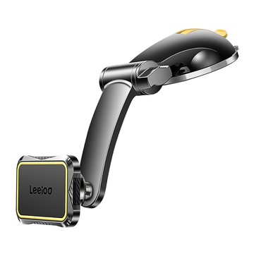 LEEIOO 樂益 釹磁王車載手機支架  6顆強磁吸不掉落  單手操作  360°多向調整  兼容3.5-7吋手機  VCS0202  1個