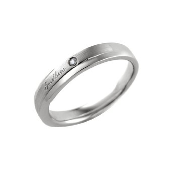 KOR蔻兒鑽石 無盡的愛 鑽石白鋼 女戒指