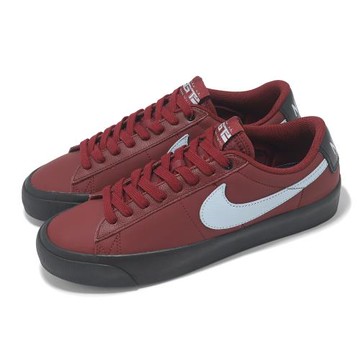Nike 休閒鞋 SB Blazer Low Pro GT 男鞋 酒紅 復古 低筒 DV1226-600