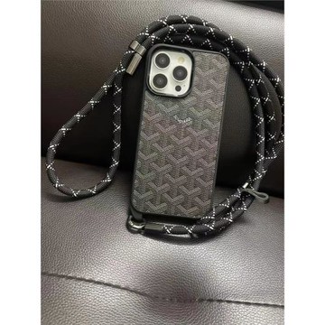 15promax戈雅13適用iPhone case蘋果16手機殼14pro狗牙plus硅膠套防摔16promax掛繩新款12PM全包15可背女斜挎