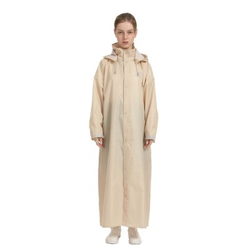 【頂級CP值】FAIRRAIN飛銳 三度空間背包型連身式雨衣 奶茶杏